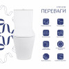Унитаз напольный Qtap Stork Ultra Quiet 630×350×805 мм с сиденьем Soft-close, White QTSTO27W49260 — фото 3