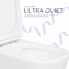 Унитаз напольный Qtap Stork Ultra Quiet 630×350×805 мм с сиденьем Soft-close, White QTSTO27W49260 — фото 5