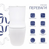 Унітаз підлоговий Qtap Aquarius Ultra Quiet 620×355×790 мм з сидінням Soft-close, White QTAQAW27W49262 — фото 3