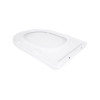 Сиденье для унитаза Qtap (Evia, Arvin, Leo 630) 410x330x22 мм, White, с микролифтом, Slim Duroplast, Quick Release QTSC179W49264 — фото 4