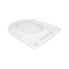 Сидіння для унітазу Qtap (Kolibri) 455×360×30 мм, White, з мікроліфтом Slim Duroplast, Quick Release QTST179W49488 — фото 4
