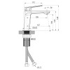 Змішувач для раковини низький Qtap Crow QTCRO270CRM48644 Chrome — фото 2