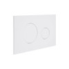 Клавіша змиву Qtap Standard 152x236x28 мм, White, кругла QTSTD164W49468 — фото 3