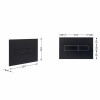 Клавіша змиву Qtap Standard 152x236x28 мм, Matt Black, лінійна QTSTD164BLM49473 — фото 2