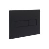 Клавіша змиву Qtap Standard 152x236x28 мм, Matt Black, лінійна QTSTD164BLM49473 — фото 3