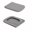 Унітаз підвісний Qtap Tern Ultra Quiet 520×345×325 мм, Stone grey, з сидінням Slim Duroplast / Soft-close / Quick Release QTTER26SG49000 — фото 8