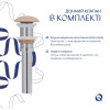 Раковина накладная Qtap Tern 610x350x135 мм, Beige, прямоугольная, с донным клапаном QTTER188SB49790 — фото 5