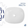 Раковина накладная Qtap Aquarius 470x380x120 мм, Marble, прямоугольная, с донным клапаном QTAQA188MR49782 — фото 4