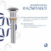 Раковина накладная Qtap Cardinal 500х380х140 мм, Stone grey, прямоугольная, с донным клапаном QTCAR188SG49824 — фото 5