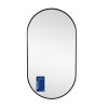 Зеркало Qtap Scorpio (SC1) с LED-подсветкой Touch, с антизапотеванием, с диммером, рег. темп. цвета (3000-6500K) Black QTSC500900 — фото 3