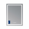 Дзеркало Qtap Mideya (MI2) 600х800 з годинником, з LED-підсвічуванням Touch, з антизапотіванням, димером, рег. яскравості QTMID100080049267 — фото 3