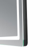 Дзеркало Qtap Mideya (MI2) 600х800 з годинником, з LED-підсвічуванням Touch, з антизапотіванням, димером, рег. яскравості QTMID100080049267 — фото 5