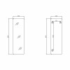 Дзеркало Qtap Gemini 500х1600 підлогове QTGE50160049283 — фото 2