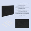 Готовое решение Qtap для ванной комнаты: подвесной унитаз Scorpio Ultra Quiet 520x365x365 + комплект инсталляции Standard (круглая кнопка Black) — фото 5