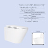 Готове рішення Qtap для ванної кімнати: підвісний унітаз Swan Ultra Quiet 485x360x320 + комплект інсталяції Standard (кругла клавіша White) — фото 3