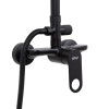 Душова система для душу Qtap Jay на два споживача QTJAY110BLM45550 Black Matt — фото 3