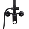 Душова система для душу Qtap Jay на два споживача QTJAY110BLM45550 Black Matt — фото 4