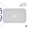 Раковина Qtap Scorpio 615х390х150 White QT1411K491WN — фото 4