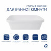 Комплект Qtap Scorpio: Раковина врезная прямоугольная 510х390х145 мм White + Донный клапан PU02 — фото 3