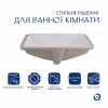 Комплект Qtap Stork: Раковина врезная прямоугольная 535x365x190 мм White + Донный клапан PU02O — фото 3