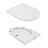 Унитаз напольный Qtap Jay Ultra Quiet с сидением Soft-close 640x360x835 мм QT07222175TW White — фото 9
