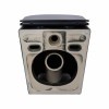Унітаз підвісний Qtap Scorpio Ultra Quiet безобідковий з сидінням Soft-close MATT BLACK QT14332380AMB — фото 7
