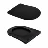 Унітаз підвісний Qtap Scorpio Ultra Quiet безобідковий з сидінням Soft-close MATT BLACK QT14332380AMB — фото 8