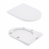 Унітаз підлоговий Qtap Swan Ultra Quiet з сидінням Soft-close 640x360x835 мм QT16222182TW White — фото 9