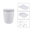 Готовое решение Qtap для ванной комнаты: подвесной унитаз Robin Ultra Quiet 520x365x365 + комплект инсталляции Nest 4 в 1 (круглая клавиша Satin) — фото 7