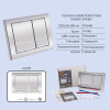 Готовое решение Qtap для ванной комнаты: подвесной унитаз Tern Ultra Quiet 525x345x360 + комплект инсталляции Nest 4 в 1 (квадратная клавиша Chrome) — фото 5