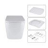 Готовое решение Qtap для ванной комнаты: подвесной унитаз Tern Ultra Quiet 525x345x360 + комплект инсталляции Nest 4 в 1 (квадратная клавиша Chrome) — фото 7