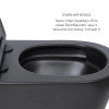 Комплект Qtap Scorpio Matt Black 2 в 1: Унитаз подвесной Ultra Quiet QT14332380AMB + биде подвесное QT1455053FMB — фото 4