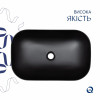 Раковина-чаша Qtap Robin 600x390x150 Matt black QT132143PMBMBN — фото 4