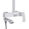 Душевая система универсальная Qtap Swan Cascada на три потребителя (с изливом) QTSWA111CRW45570 Chrome/White — фото 3
