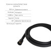 Комплект Qtap Slavonice Black Matt: Змішувач QTSLA259BLM45918 + Шланг QTHADPVCSQ160B + Лійка QTRUC125BLM45951 — фото 6