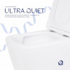 Унітаз підвісний Qtap Crow Ultra Quiet безобідковий з сідінням Soft-close QT05335170W — фото 5