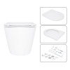 Готовое решение Qtap для ванной комнаты: подвесной унитаз Swan Ultra Quiet 520×360×320 + комплект инсталляции Nest 4 в 1 (круглая клавиша Chrome) — фото 7