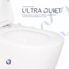 Унітаз підвісний Qtap Scorpio безободковий Ultra Quiet з сидінням Soft-close QT14332380ASW — фото 5