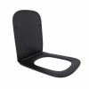 Qtap Сиденье для унитаза (Tern 490) 435x344x50 мм, Matt Black, с микролифтом, Slim Duroplast, Quick Release QTSC179MB47354 — фото 3