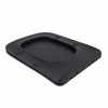 Qtap Сиденье для унитаза (Tern 490) 435x344x50 мм, Matt Black, с микролифтом, Slim Duroplast, Quick Release QTSC179MB47354 — фото 4