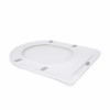 Сидіння для унітаза (Grand) 425х363х30 мм, White, з мікроліфтом Slim Duroplast, Quick Relase Qtap — фото 4