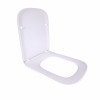 Сидіння для унітаза (Tern 490,520,610) 435x344x50 мм, White, з мікроліфтом, Slim Duroplast, Quick Release QTSC179W47353 Qtap — фото 3