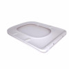 Сидіння для унітаза (Tern 490,520,610) 435x344x50 мм, White, з мікроліфтом, Slim Duroplast, Quick Release QTSC179W47353 Qtap — фото 4