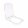 Qtap Сиденье для унитаза напольного (Aries) 445×360×30 мм, White, с микролифтом, Slim Duroplast, Quick Release QT03228302W3 — фото 3