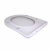 Qtap Сиденье для унитаза напольного (Dove) 425×363×30 мм, White, с микролифтом Slim Duroplast, Quick Release QT06228380BW3 — фото 4