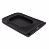 Qtap Сиденье для унитаза (Gemini) 435x357x37 мм, Matt Black, с микролифтом, Slim Duroplast, Quick Release QT99HY2312MB — фото 4