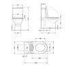 Унітаз підлоговий Qtap Jay Eco Ultra Quiet з сидінням Soft-close 640x360x835 мм QTJAY27W48749 White — фото 2