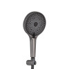 Смеситель для ванны Qtap Slavonice (c душевым гарнитуром) QTSLV259GMB48035 Gunmetal Black PVD — фото 5