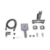 Смеситель для ванны Qtap Presto (c душевым гарнитуром) QTPRE259GRP45584 Gunmetal Black — фото 7