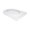 Сидіння для унітаза Qtap (Robin 490,610, Scorpio 490) з мікроліфтом Slim QTSC179W48675 — фото 3